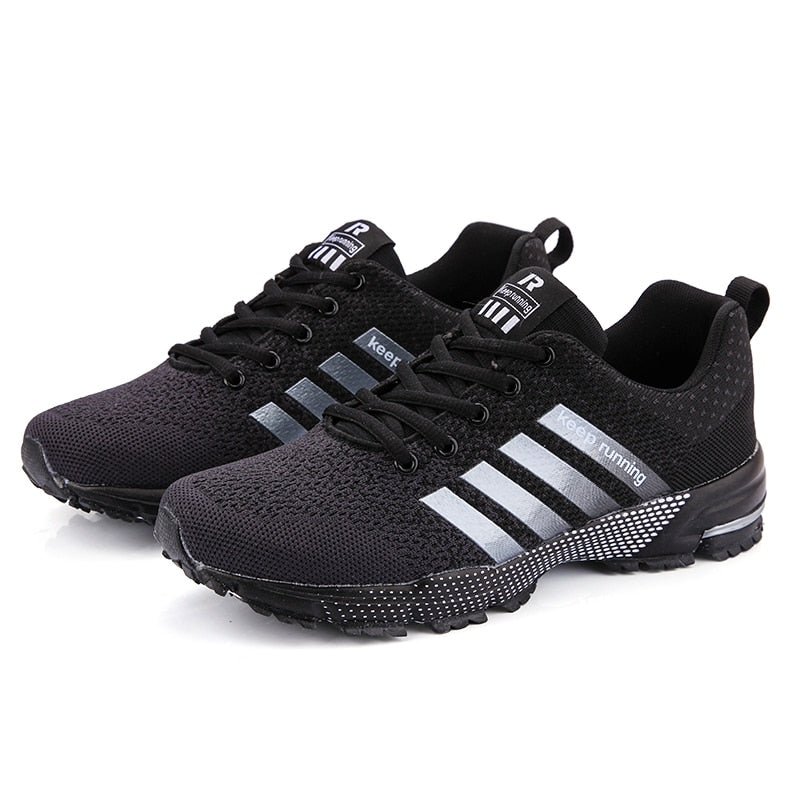 Men's Sneakers - Breathable | Reflective Running Shoes