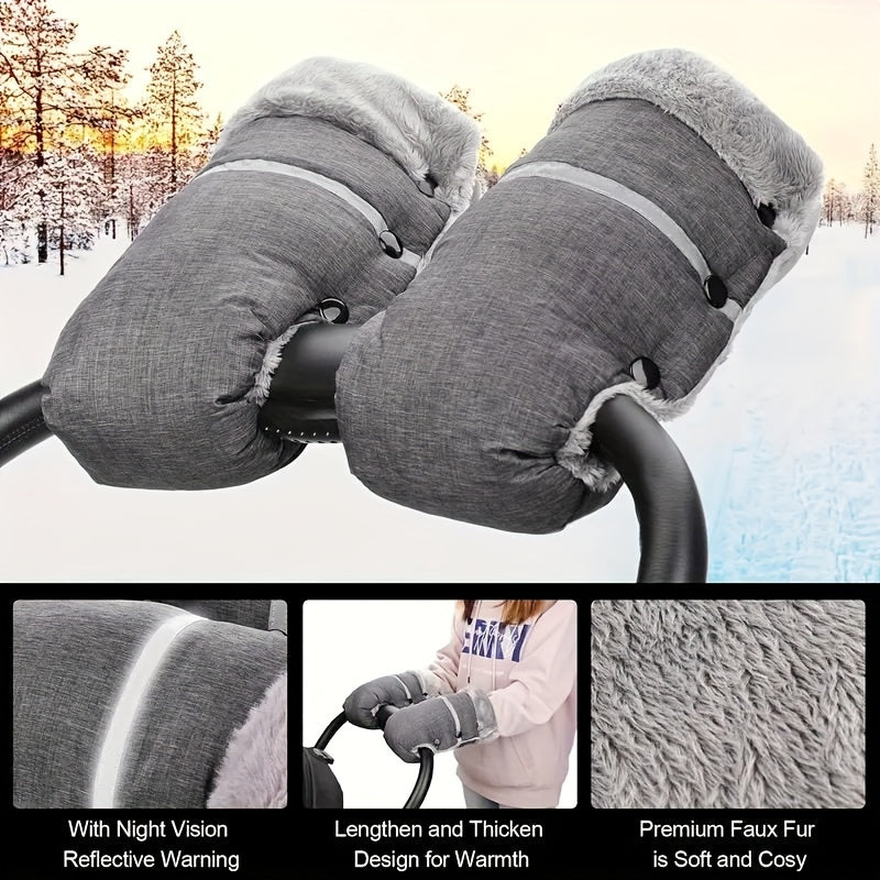Warm Pushchair Gloves - For Comfort and Safety in Winter