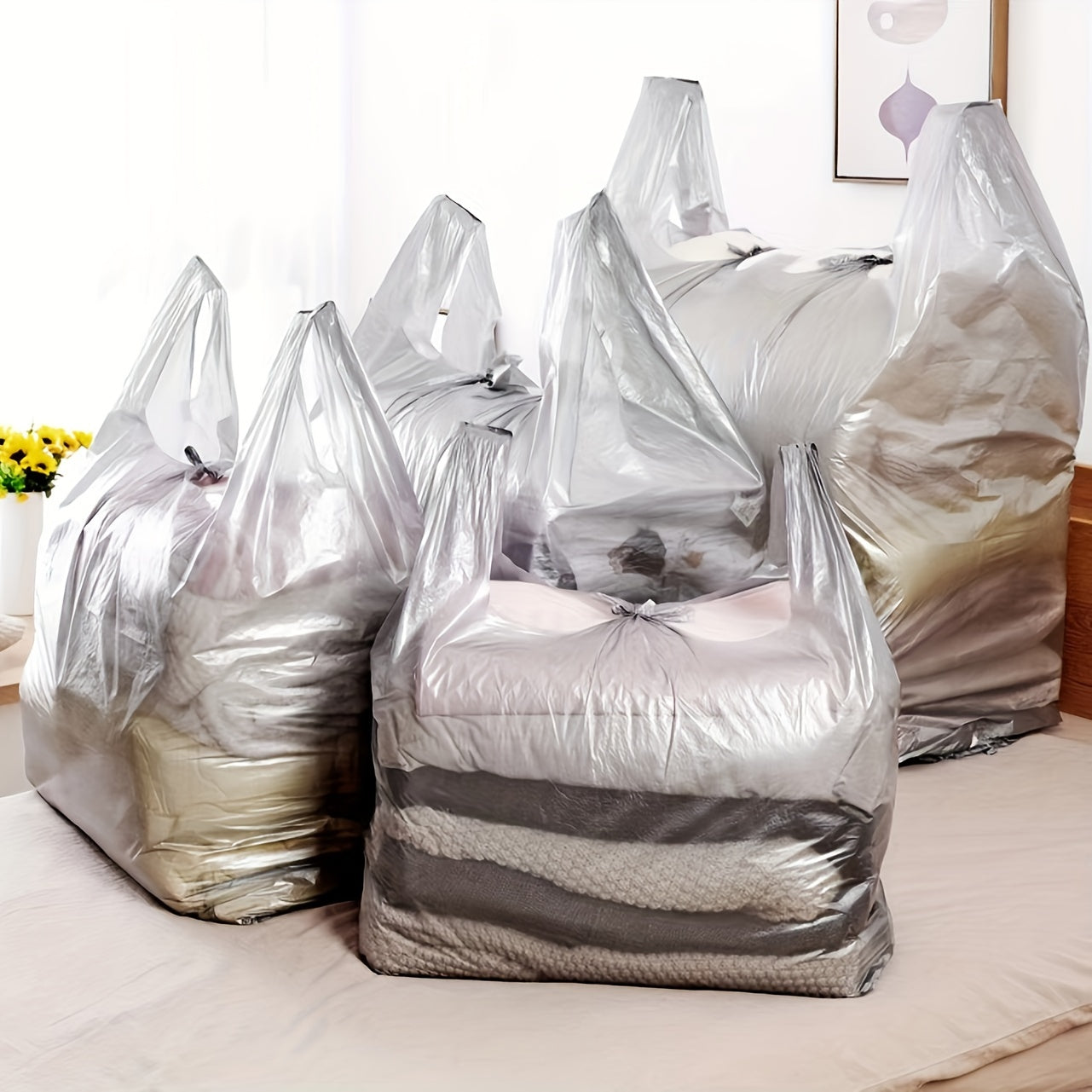 Sustainable Moving Bags Set - For Easy Moving and Storage