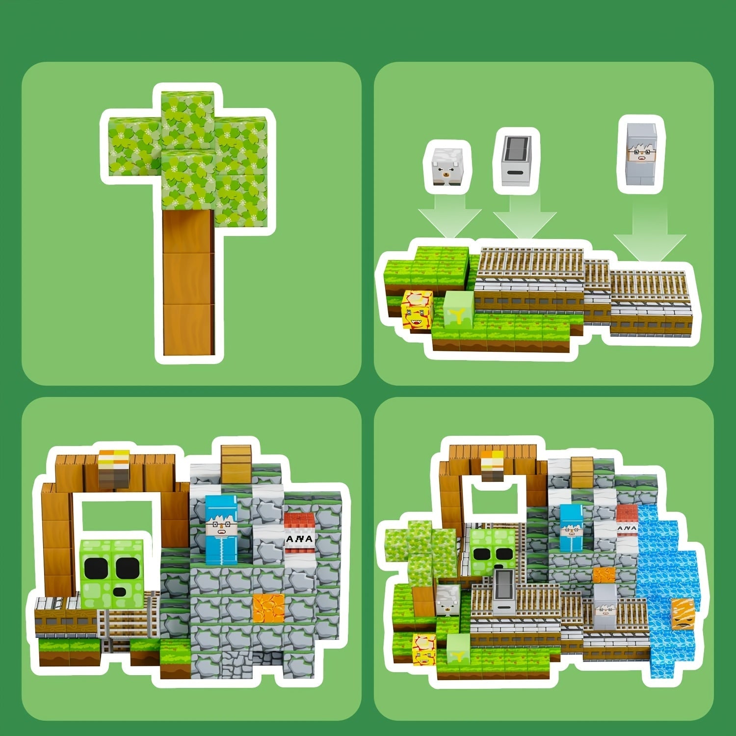 Magnetic Builder Set - Creative and Educational Building for Children