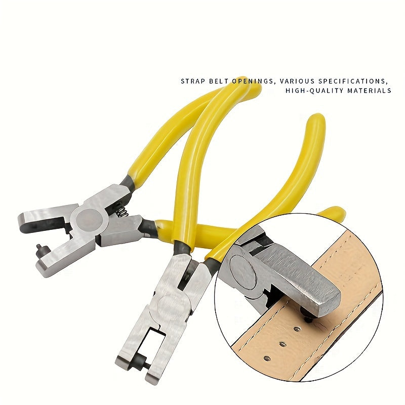 Heavy-Duty Punch and Cutter – For Precision Holes in Leather and Fabrics
