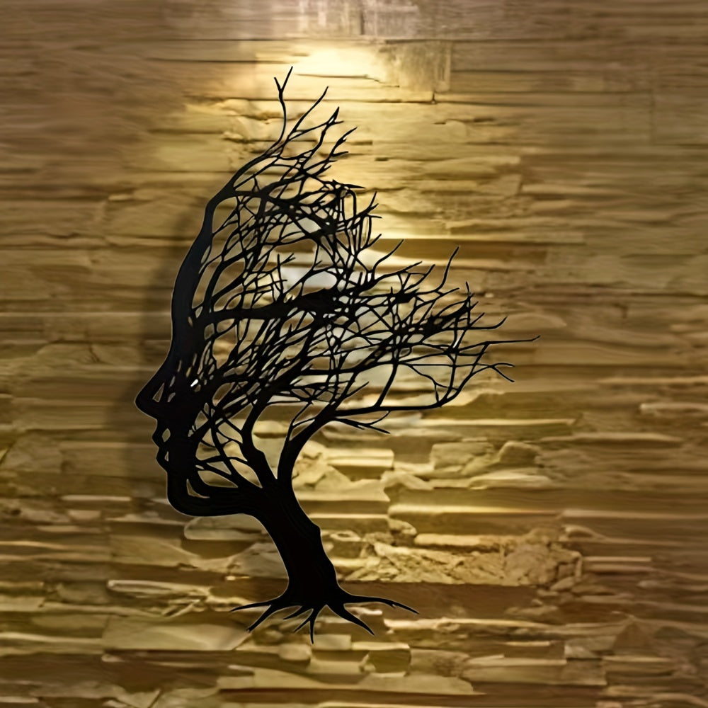 Boom Branch Woman Face Decoration - Elegance and Art in Your Interior