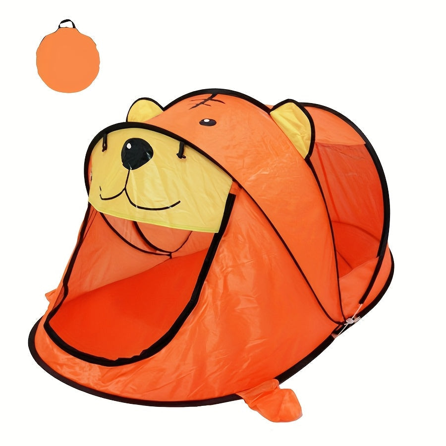 Children's Dinosaur, Shark & Bear Pop-Up Play Tent Set with UPF 50 – Breathable & Portable for Babies & Toddlers