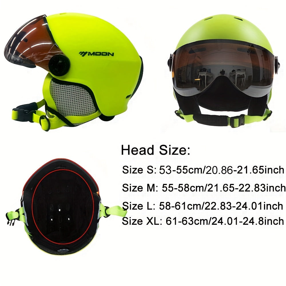 High-Quality Ski Helmet with Removable Parts – Safe and Comfortable for Outdoor Activities