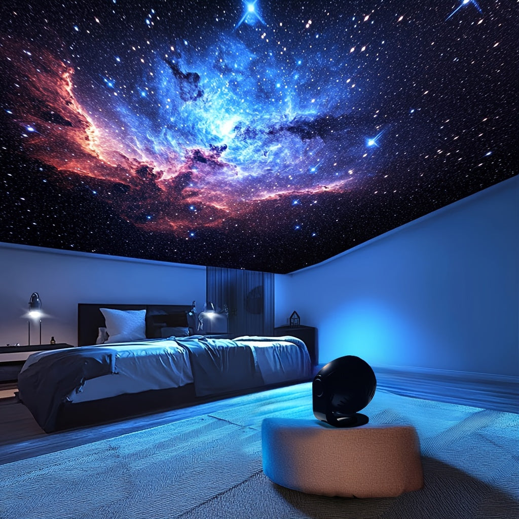 Galaxy Star Projector – Impressive LED Space Projection with Timer Function
