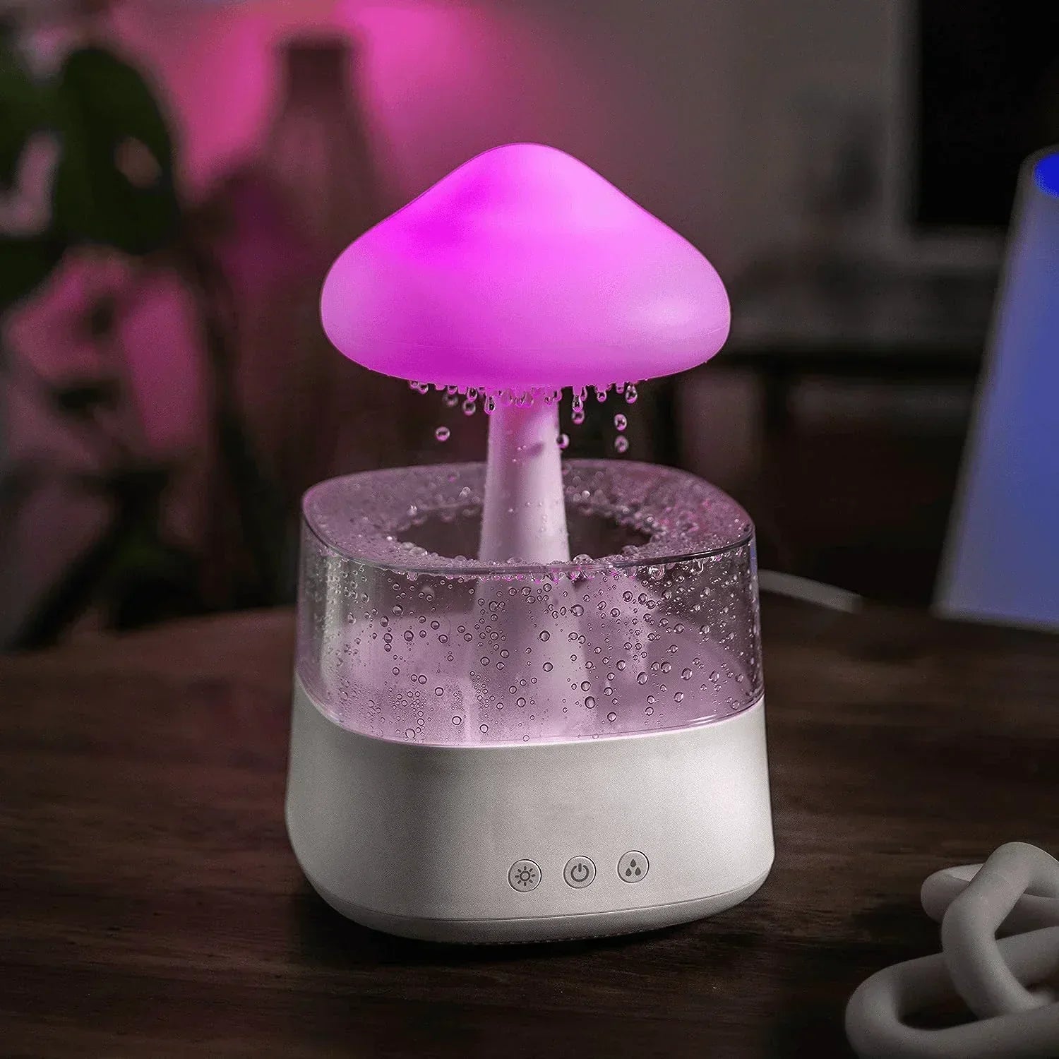 Humidifier with Night Light and Aromatherapy – AromaGlow