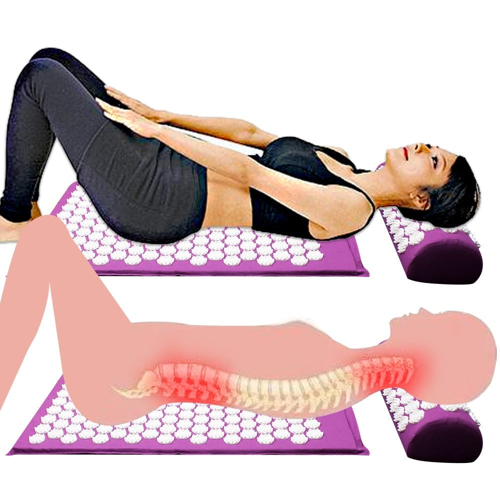 Acupressure Yoga Mat & Cushion Set – RelaxMat