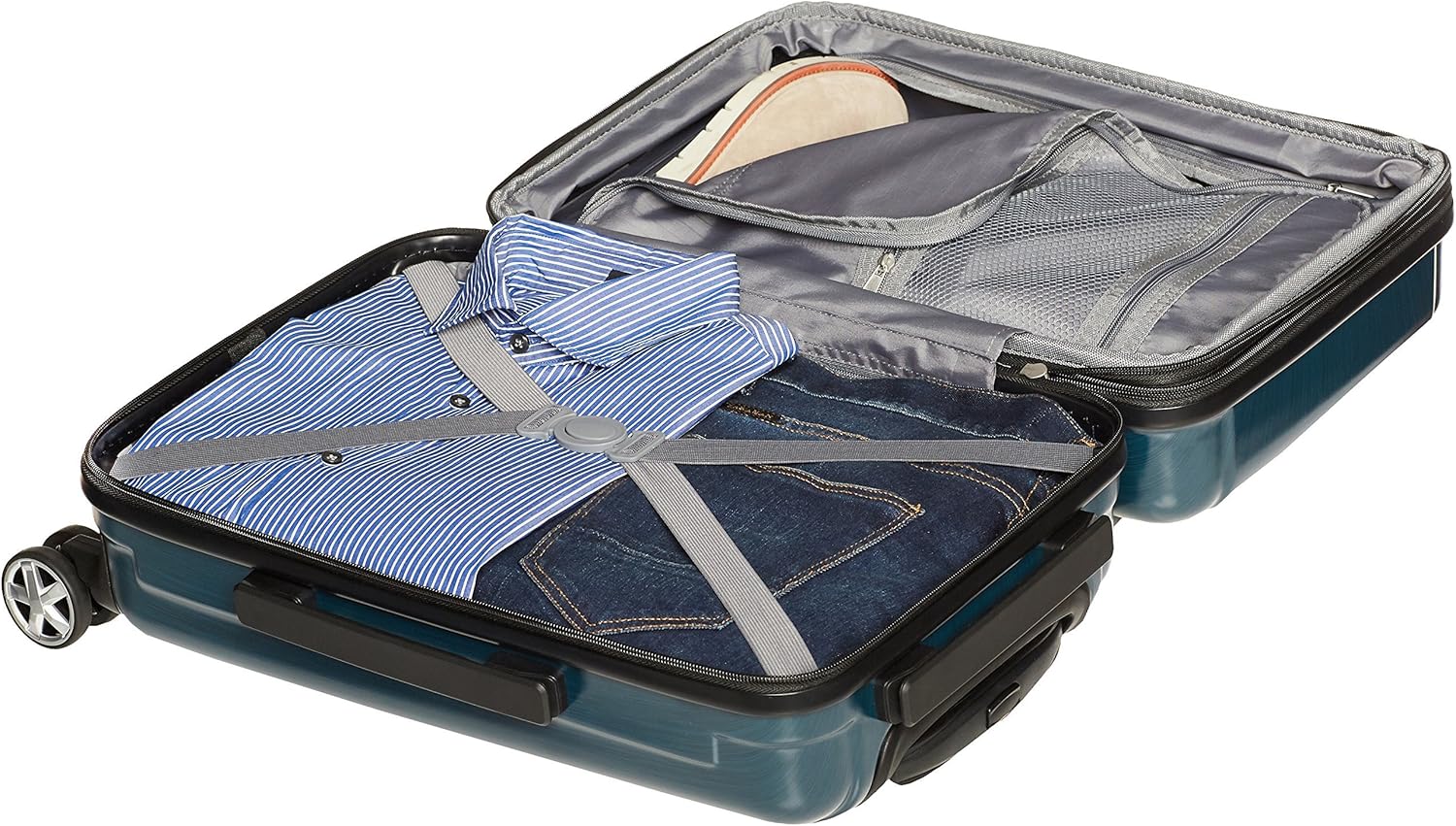 Hard Shell Suitcase with 360° Spinner Wheels – Coastline