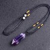 Natural Crystal Amethyst Healing Necklace – Lyra