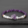 Natural Crystal Bead Bracelet – Eline