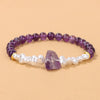 Natural Crystal Bead Bracelet – Eline