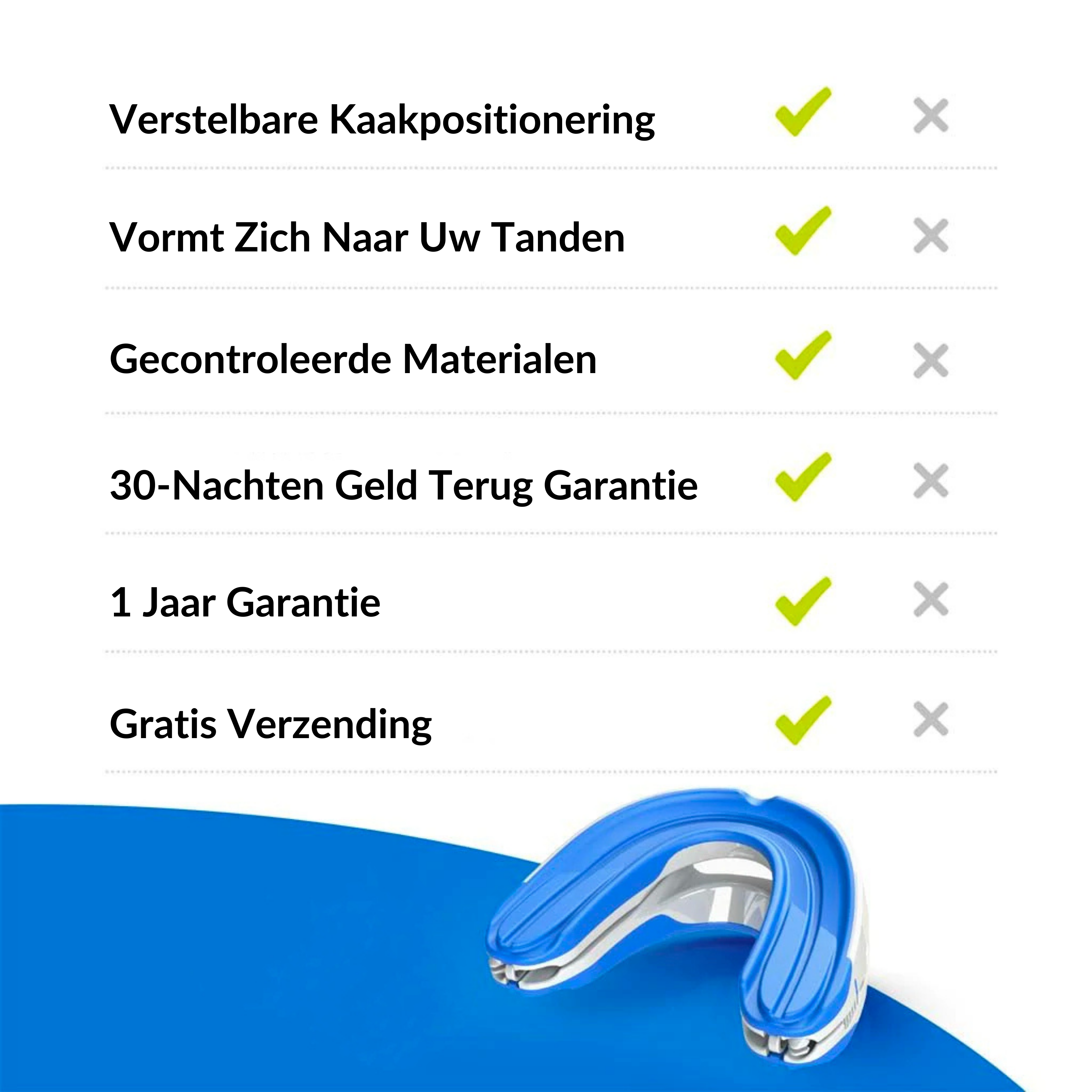 Anti-Snore Mouthpiece - Premium Comfort Snoring Prevention