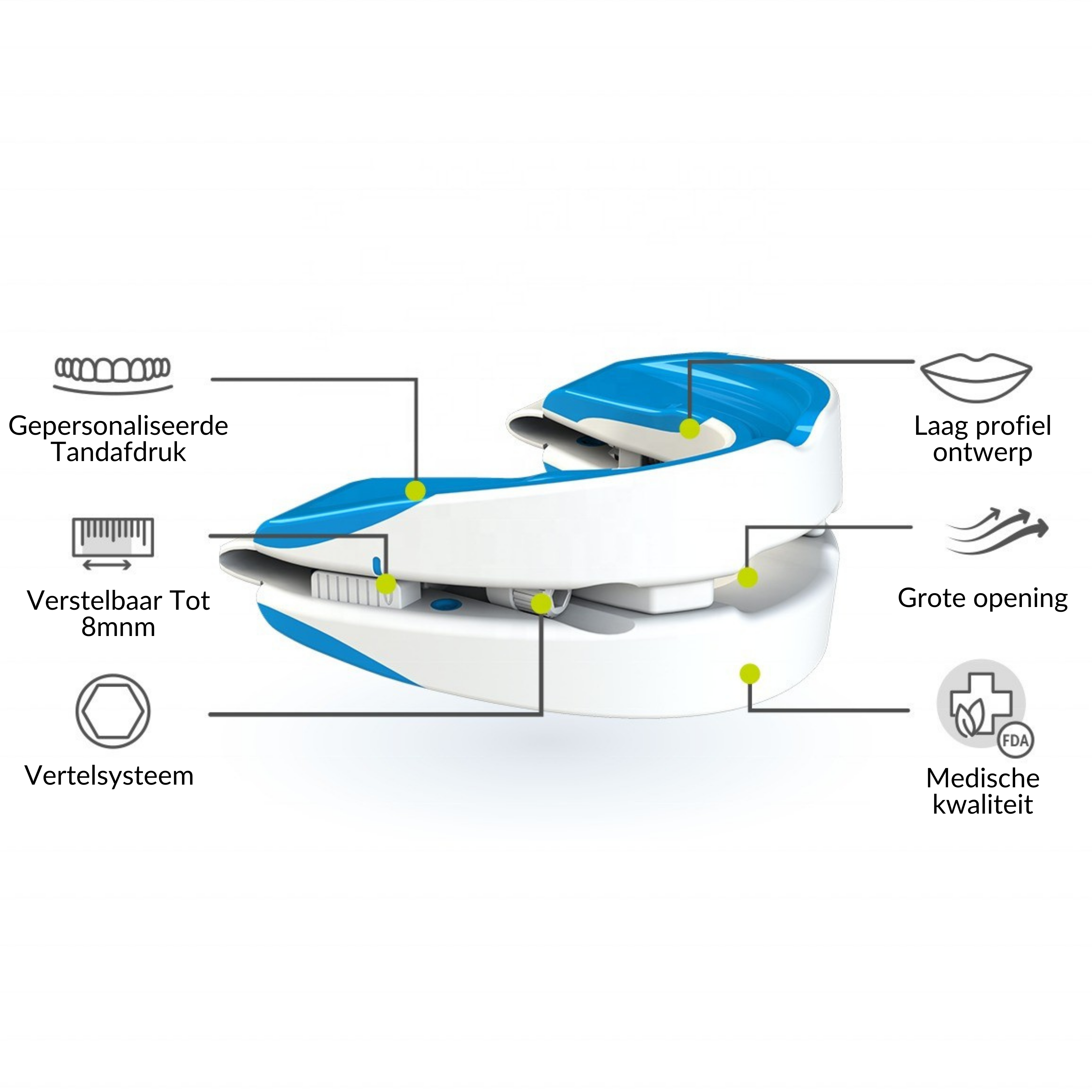Anti-Snore Mouthpiece - Premium Comfort Snoring Prevention