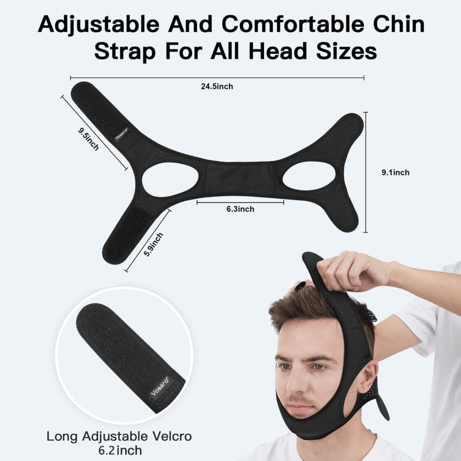 OrthoPlus - Anti-Snore Chin Strap - Effective Snoring Solution