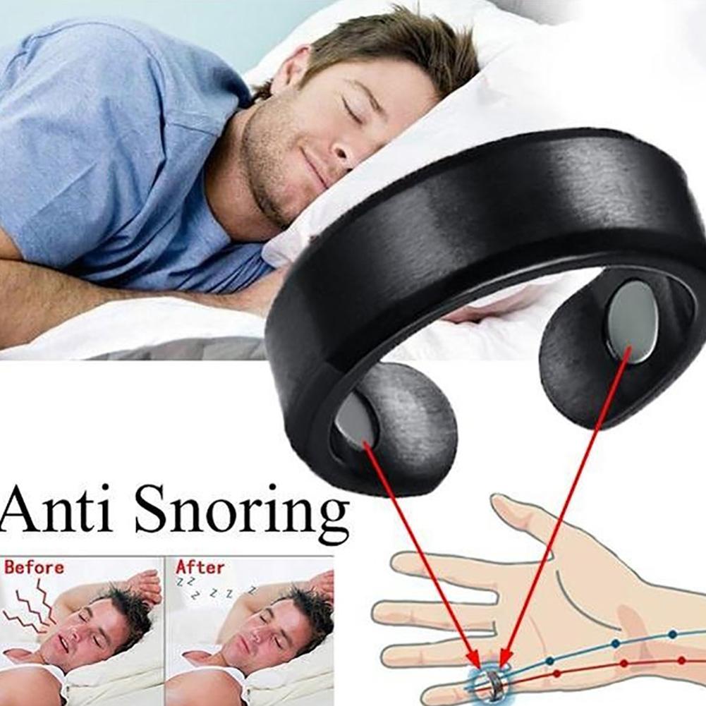 Anti-Snore Ring with Magnetic Therapy - StopSnurk