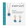 Crystal Jewellery Set Necklace and Earrings - Elara