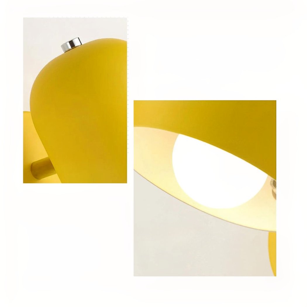 NordicGlow Scandinavian Wall Lamp – Colourful Accent with Atmospheric Light