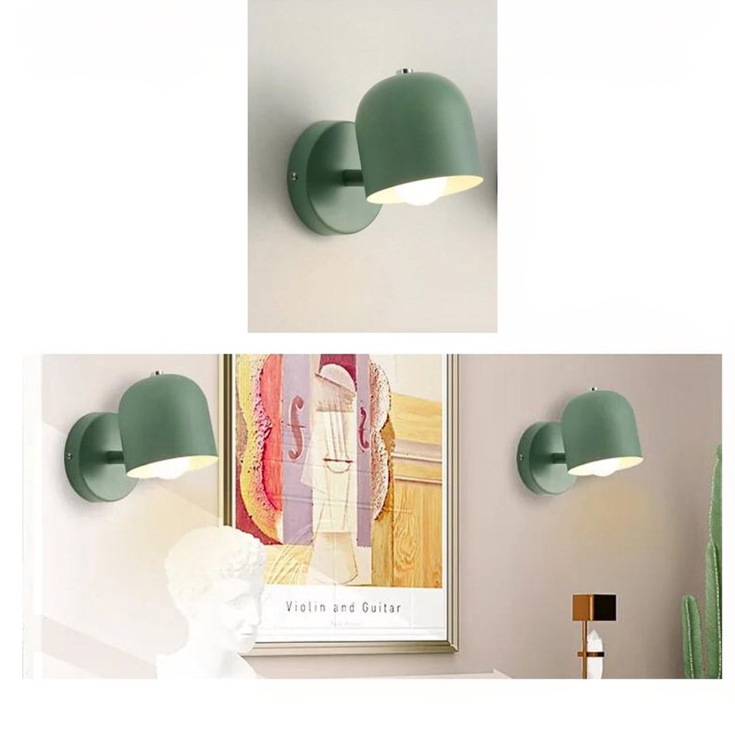 NordicGlow Scandinavian Wall Lamp – Colourful Accent with Atmospheric Light