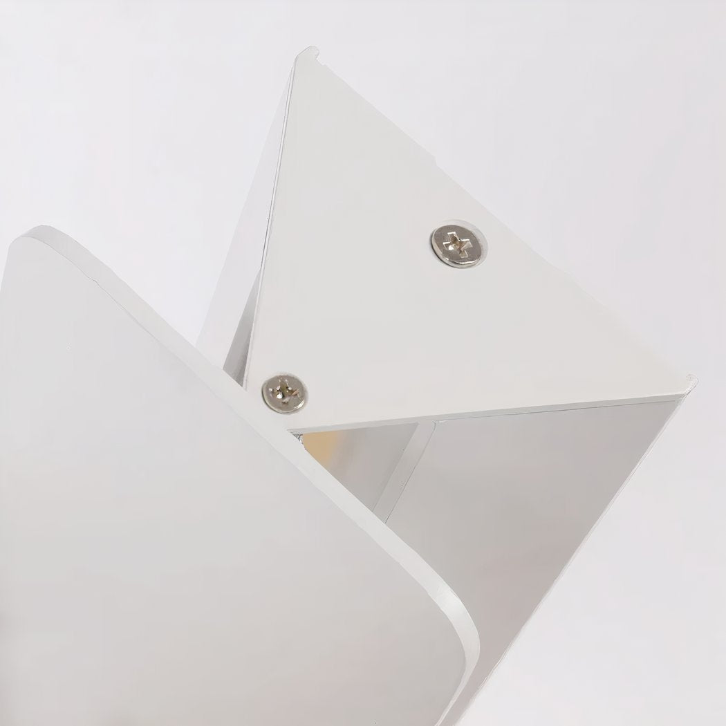 FlexiGlow Modern White Wall Lamp – Adjustable Shade for Perfect Light Distribution