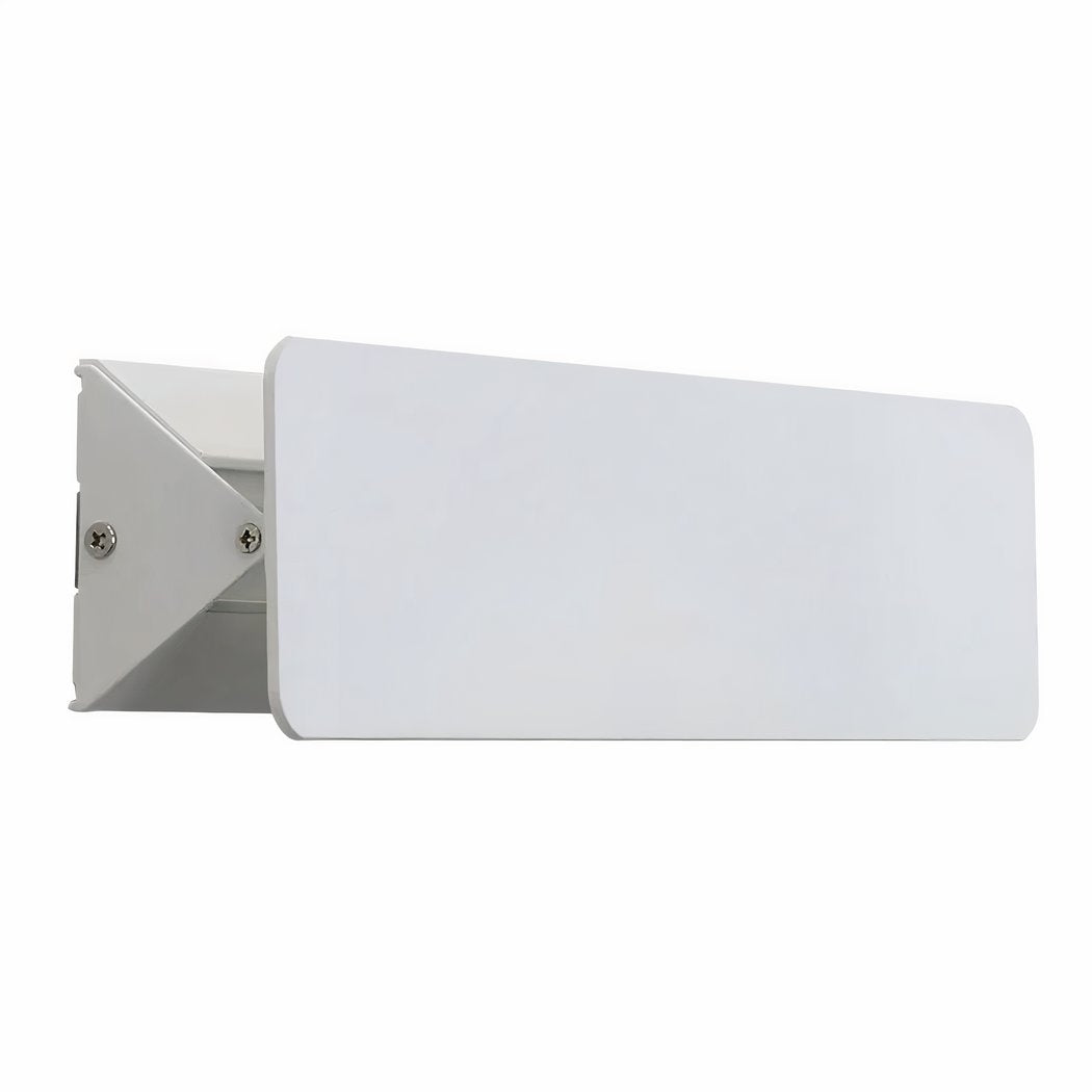 FlexiGlow Modern White Wall Lamp – Adjustable Shade for Perfect Light Distribution