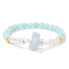Natural Crystal Bead Bracelet – Eline