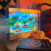 AquaHaven LED Fish Tank Lamp | Stress-relief aquarium light with tropical fish display