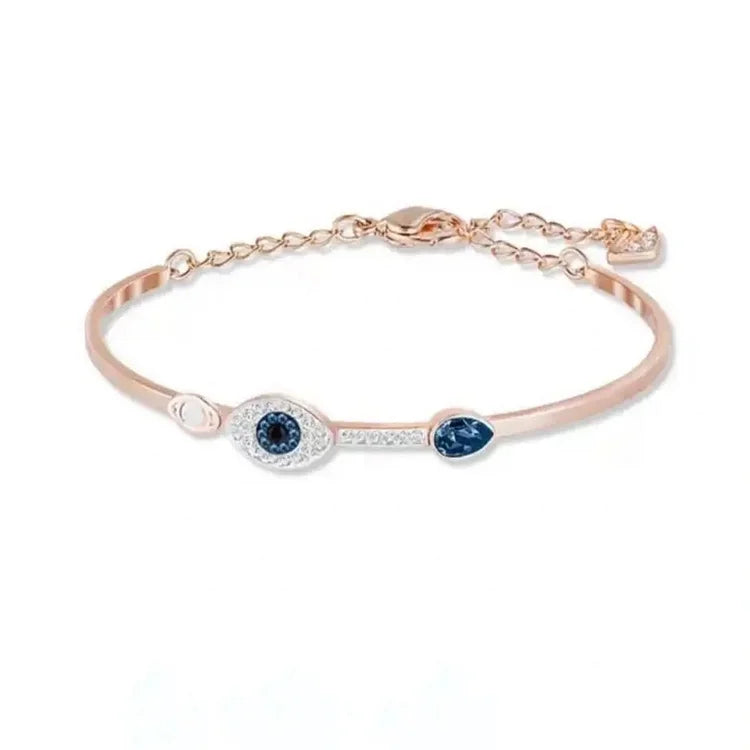 Evil Eye Jewellery Set – Amira (Necklace & Bracelet)