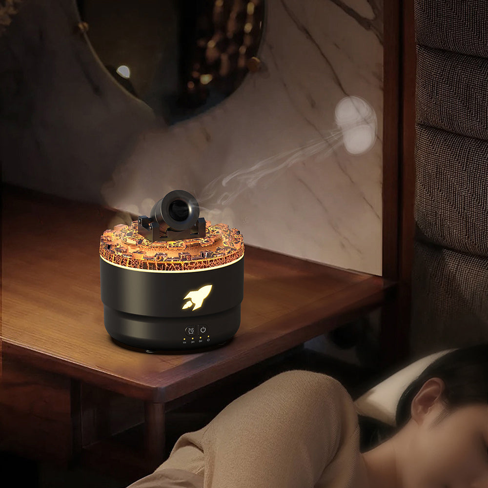 Aroma Diffuser and Humidifier with Night Light - LavaGlow