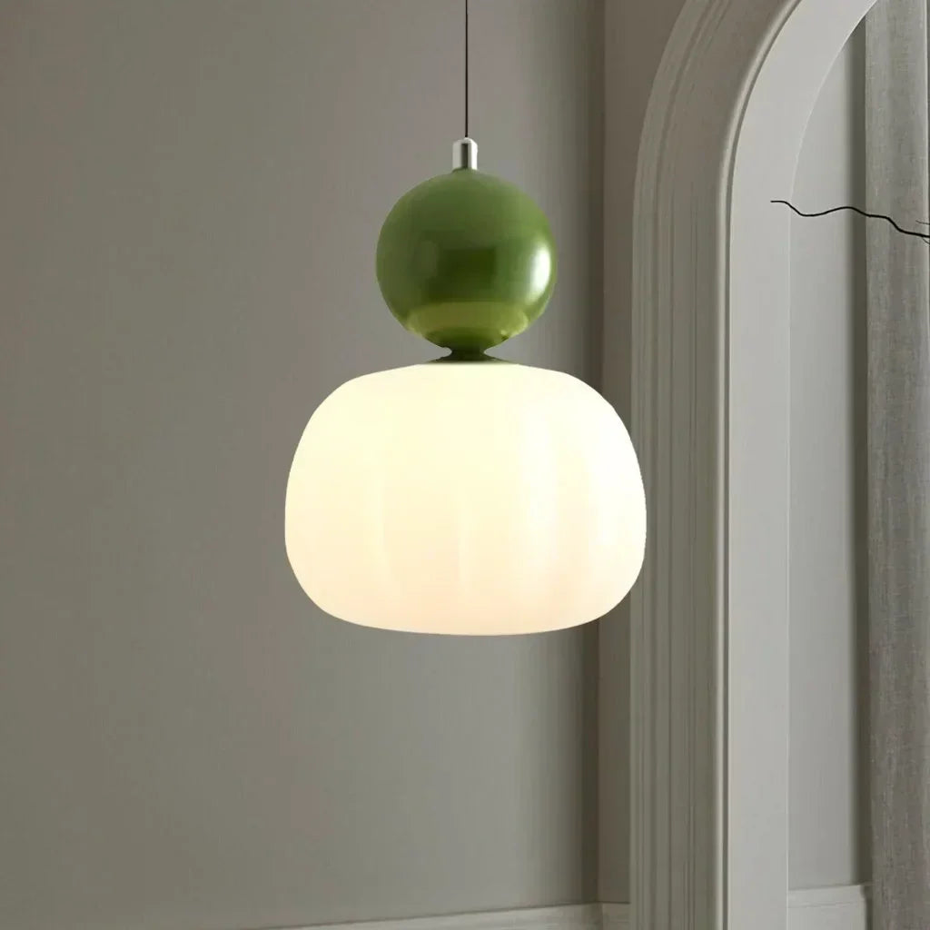CrèmeLuma Pendant Light - Art Deco Design