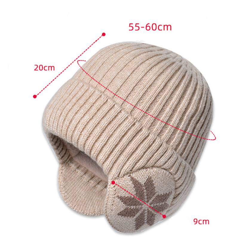 Eskimo Winter Hat – Warm Ear Flaps and Plush Lining – Knitted for Cold Days