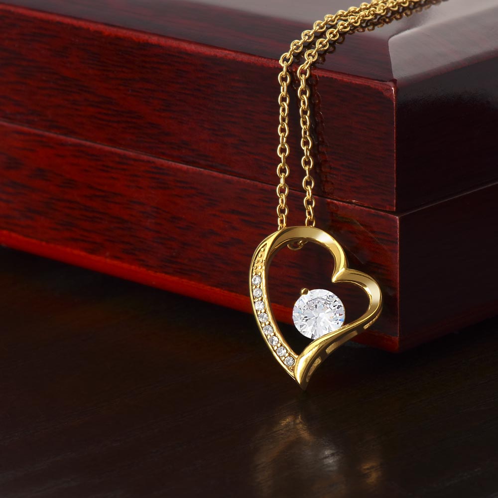Stylish Heart Necklace - Amara