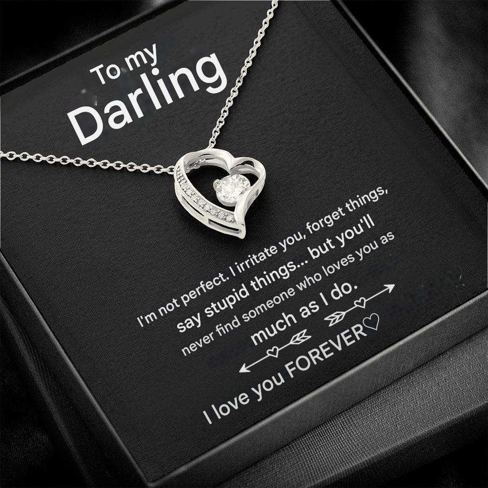 Stylish Heart Necklace - Amara