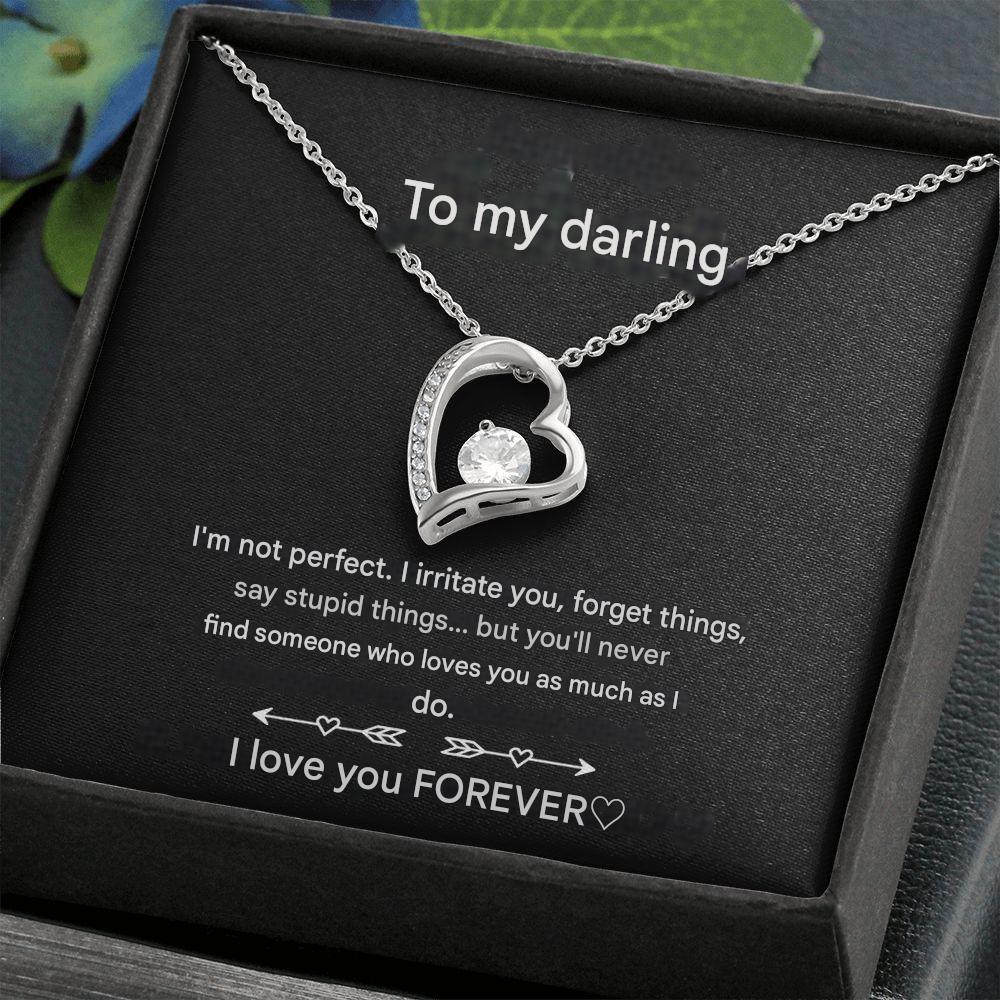 Stylish Heart Necklace - Amara