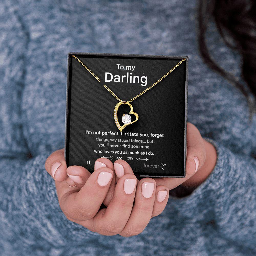 Stylish Heart Necklace - Amara