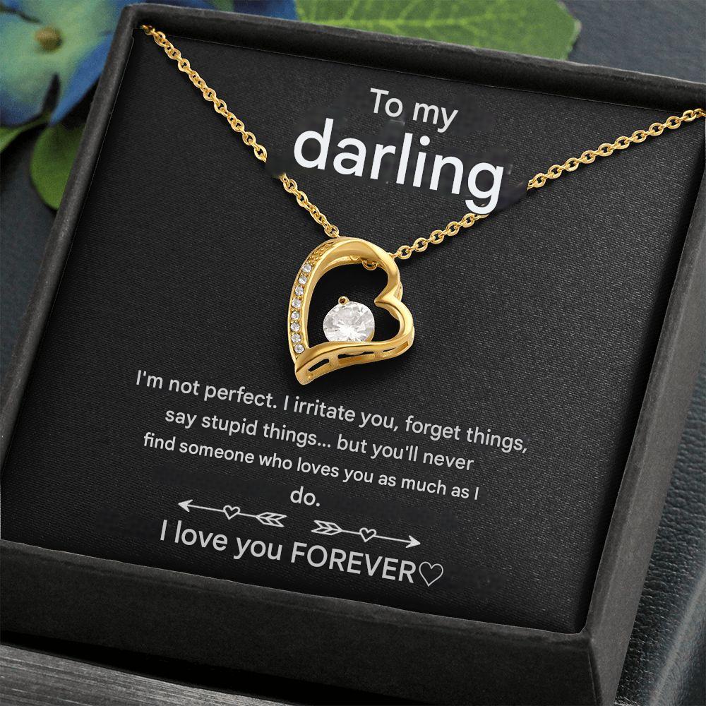 Stylish Heart Necklace - Amara