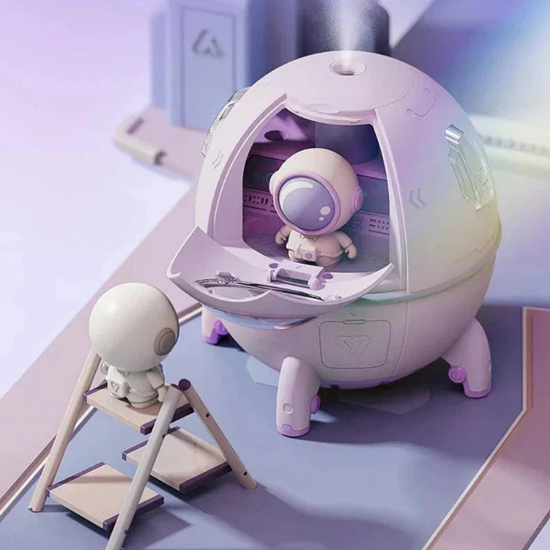 Portable Astronaut Humidifier with Night Light & Aroma Diffuser – AstroMist