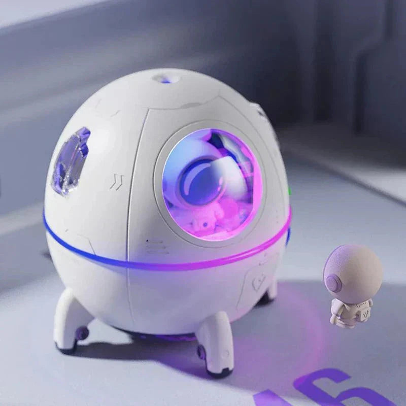 Portable Astronaut Humidifier with Night Light & Aroma Diffuser – AstroMist