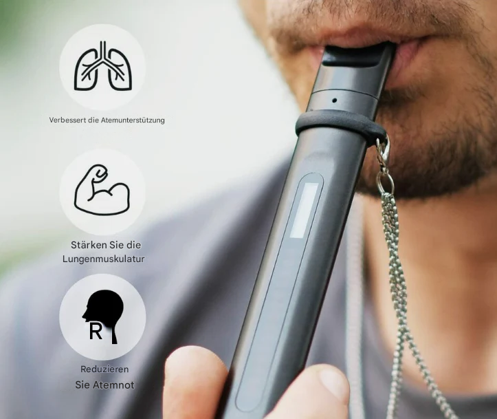 Smart Breathing Trainer for Respiratory Muscle Training - BreathBoost