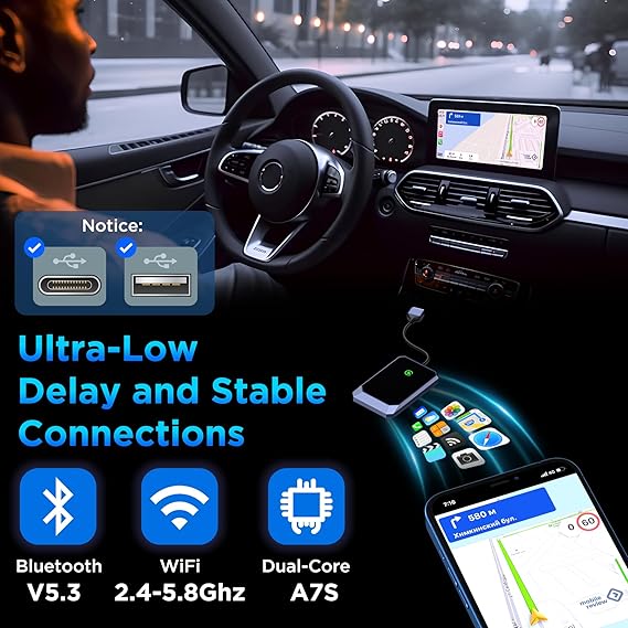 Wireless CarPlay Adapter – Future-proof Your Car