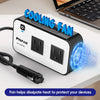200W Car Inverter – DC 12V to 220V AC with USB-C & Fast Charging Function
