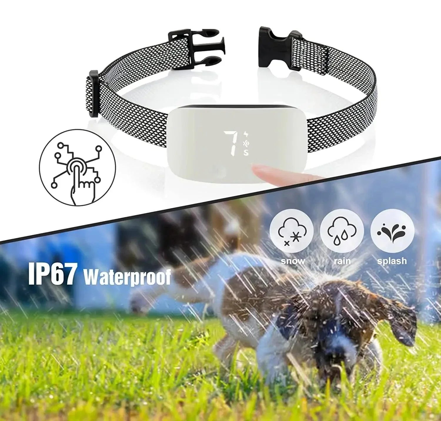 Automatic Anti-Barking Collar – Waterproof