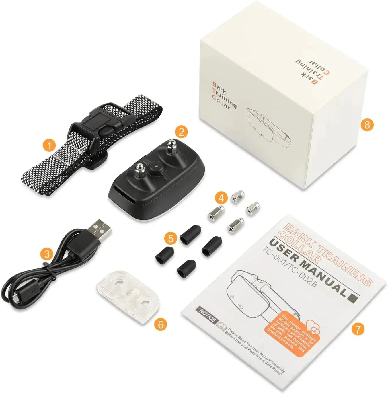 Automatic Anti-Barking Collar – Waterproof