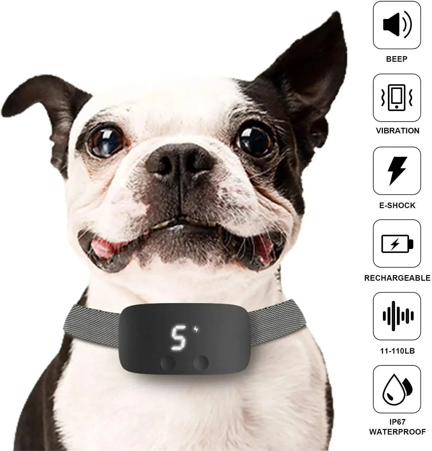 Automatic Anti-Barking Collar – Waterproof