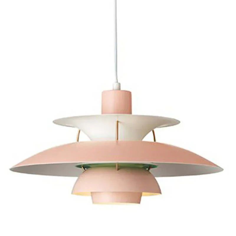 Morandi Modern LED Pendant Light with Shade