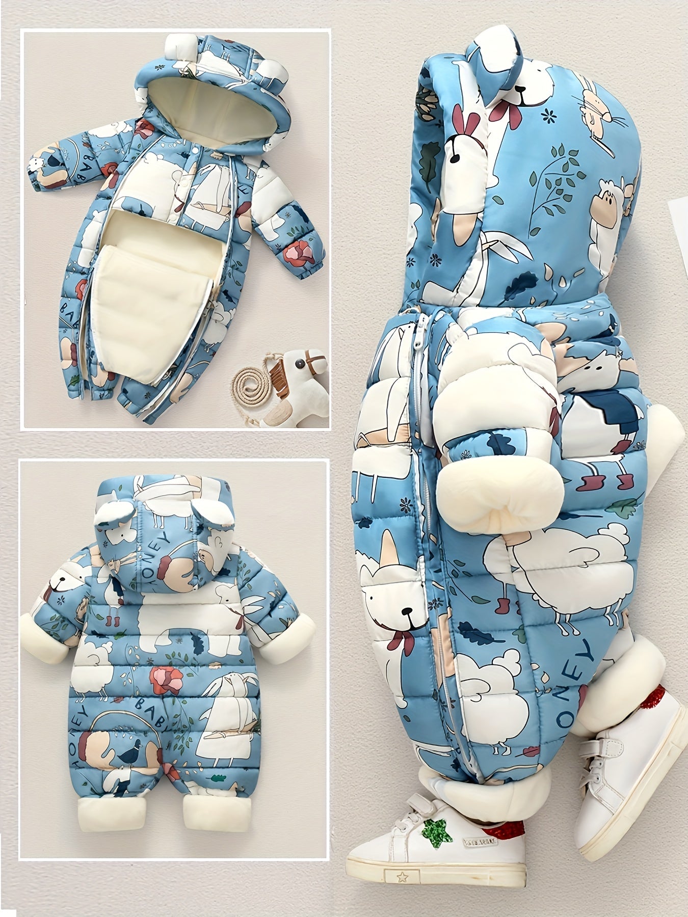 Cute Winter Snowsuit - For Warm Little Ones