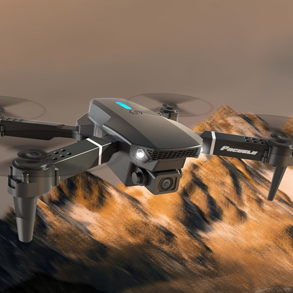 E88 Drone with Dual Camera – Foldable Quadcopter with Altitude Hold