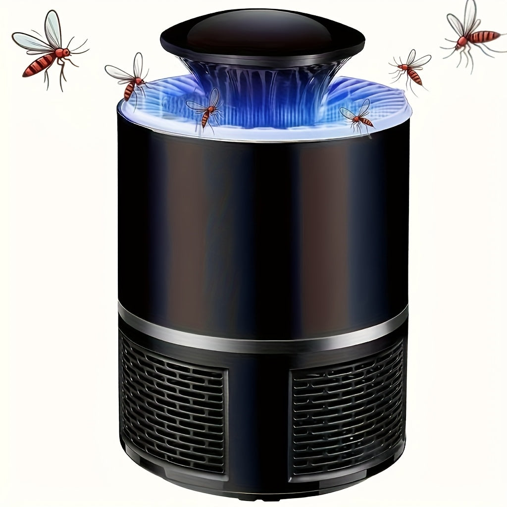 USB Silent Mosquito Lamp – Automatic Insect Catcher with Blue Light