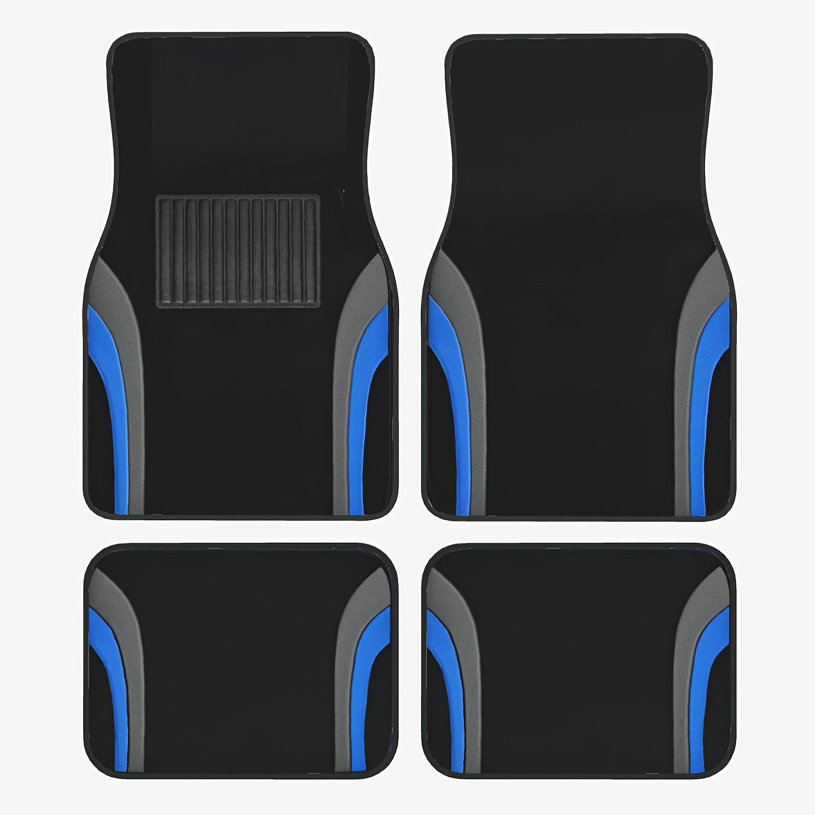 Modern Blue-Grey Car Mats – Durable and Stylish for Any Vehicle