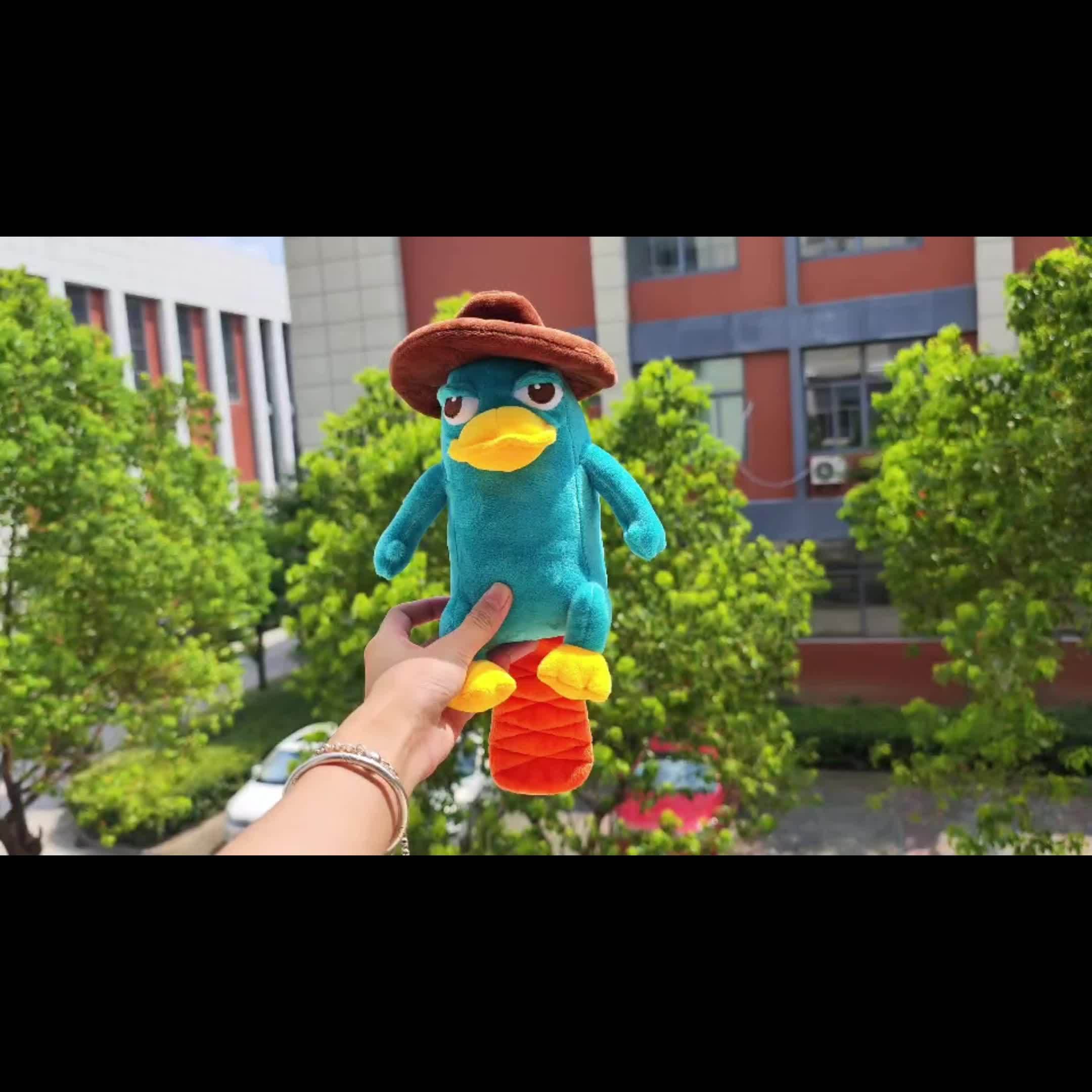 Plush Perry the Platypus – A Cheerful and Cute Gift for Any Occasion