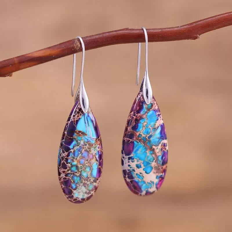 Teardrop Kaiserstone Earrings – Amara